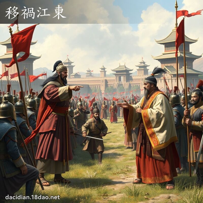 移祸江东 - 国语大辞典配图