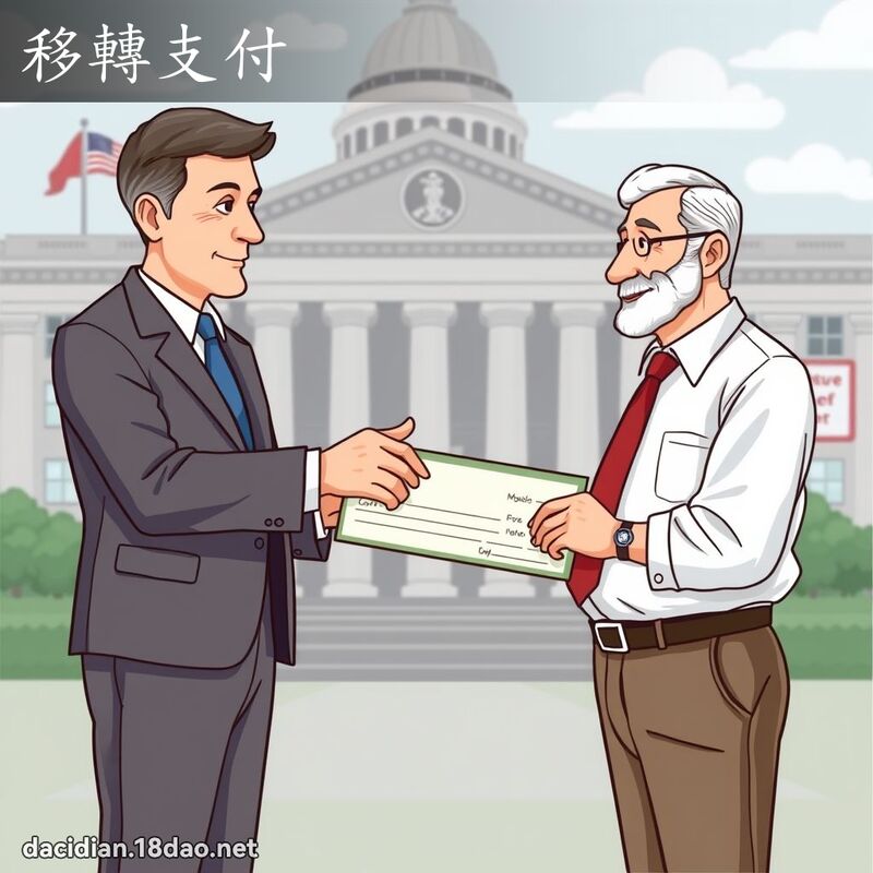 移轉支付 - 國語大辭典配圖