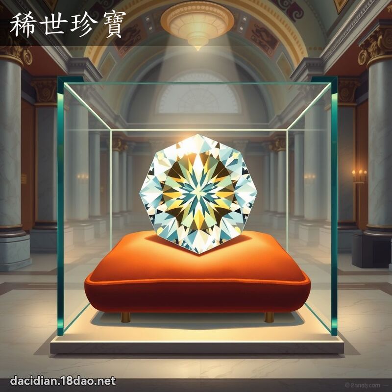 稀世珍寶 - 國語大辭典配圖