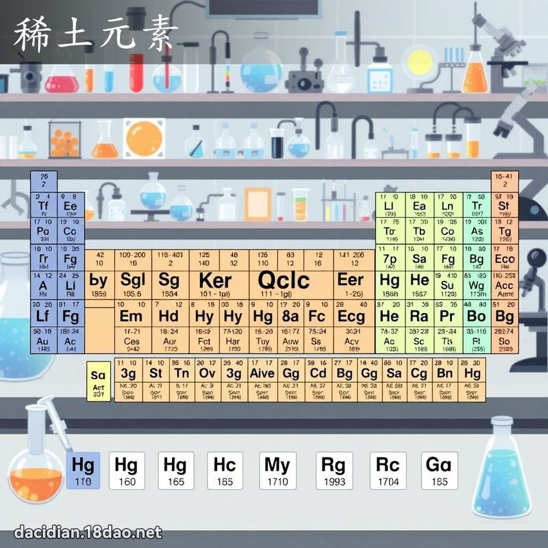 稀土元素 - 國語大辭典配圖