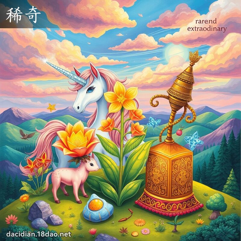稀奇 - 國語大辭典配圖
