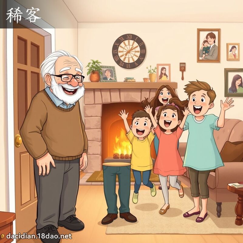 稀客 - 國語大辭典配圖