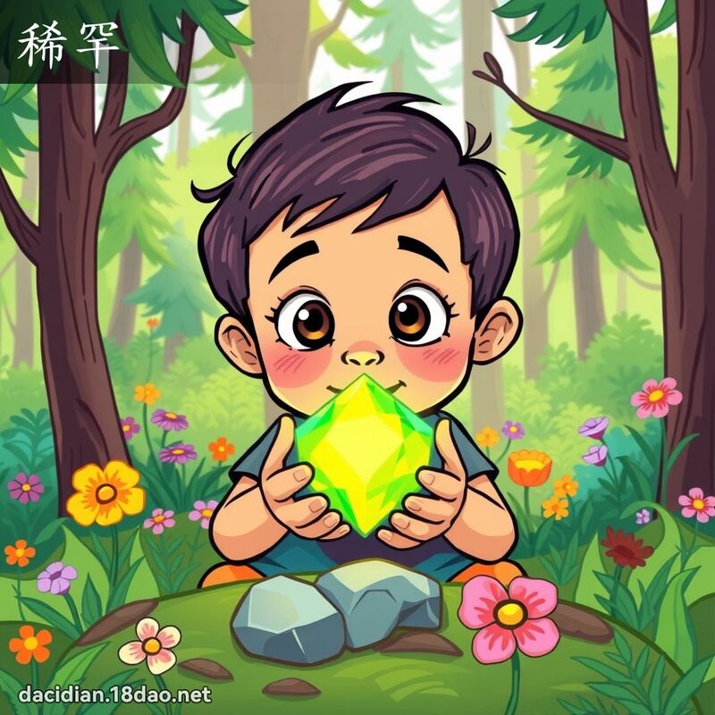 稀罕 - 國語大辭典配圖