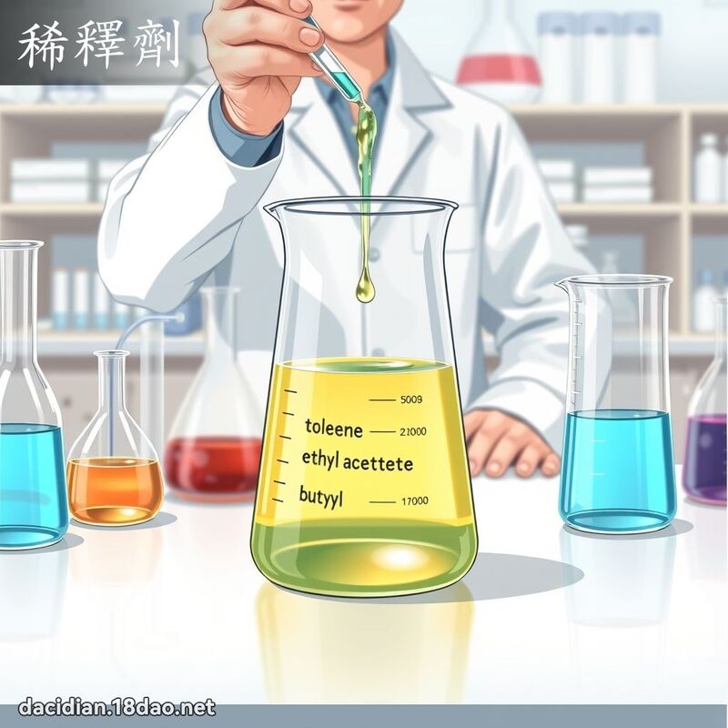 稀釋劑 - 國語大辭典配圖