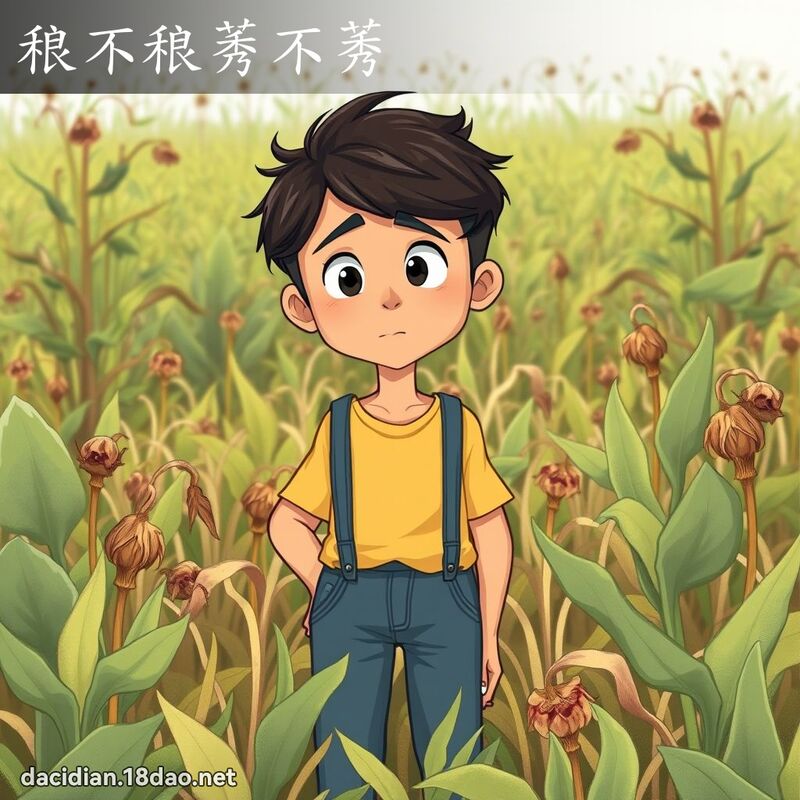 稂不稂莠不莠 - 國語大辭典配圖