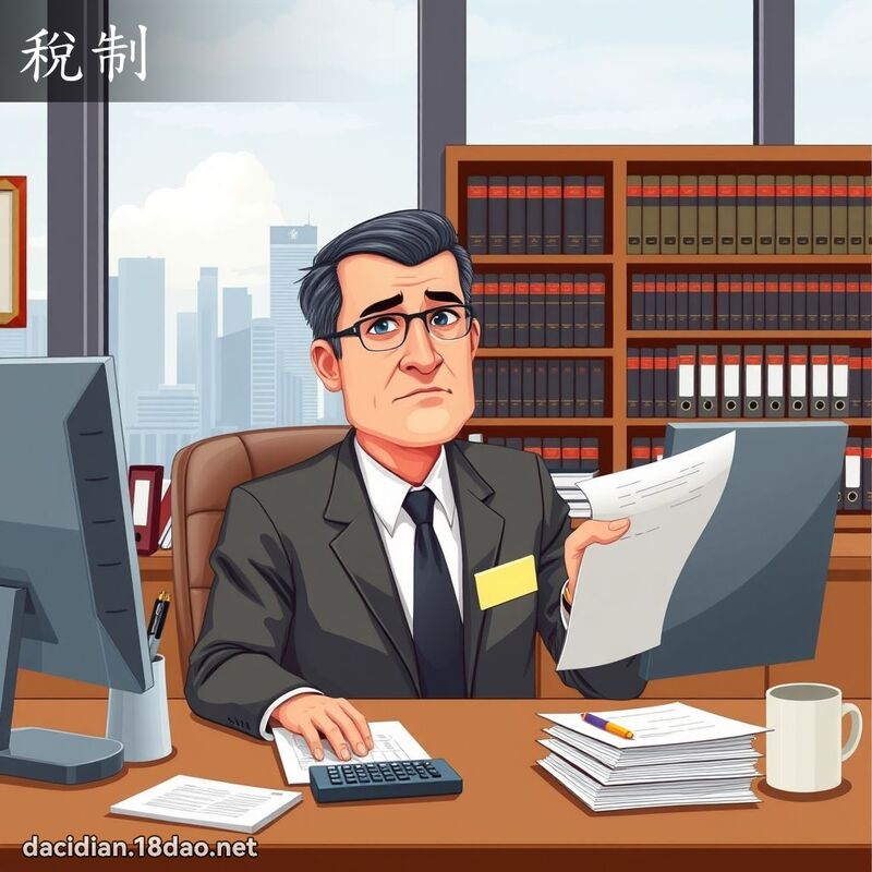 稅制 - 國語大辭典配圖