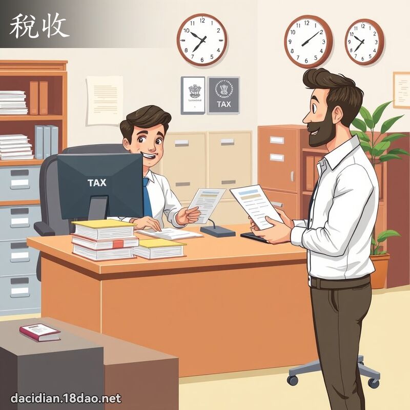 税收 - 国语大辞典配图
