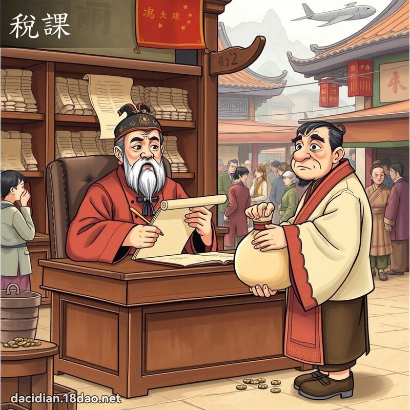 税课 - 国语大辞典配图