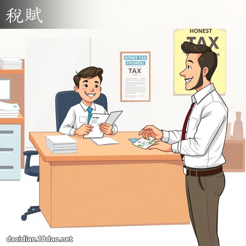 税赋 - 国语大辞典配图
