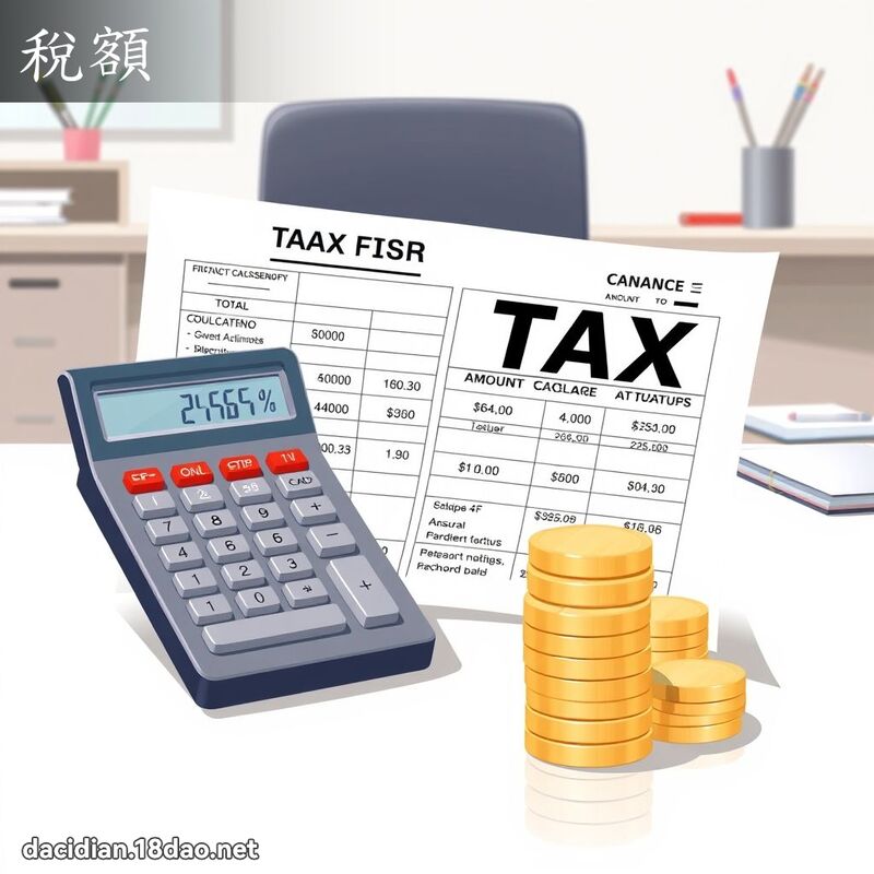 税额 - 国语大辞典配图