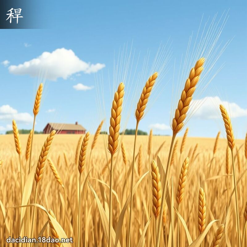 秆 - 国语大辞典配图