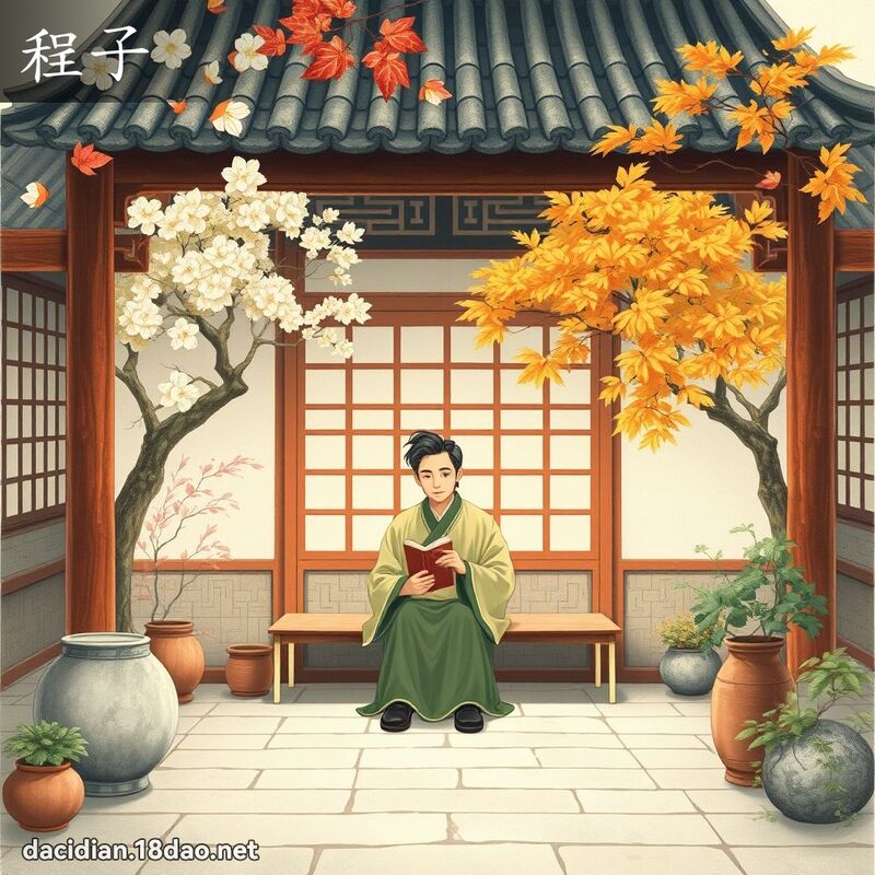 程子 - 國語大辭典配圖