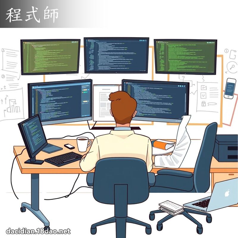 程式师 - 国语大辞典配图