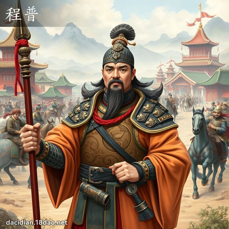 程普 - 國語大辭典配圖