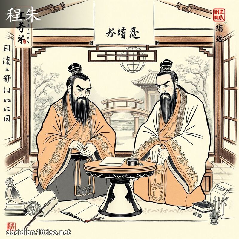 程朱 - 国语大辞典配图