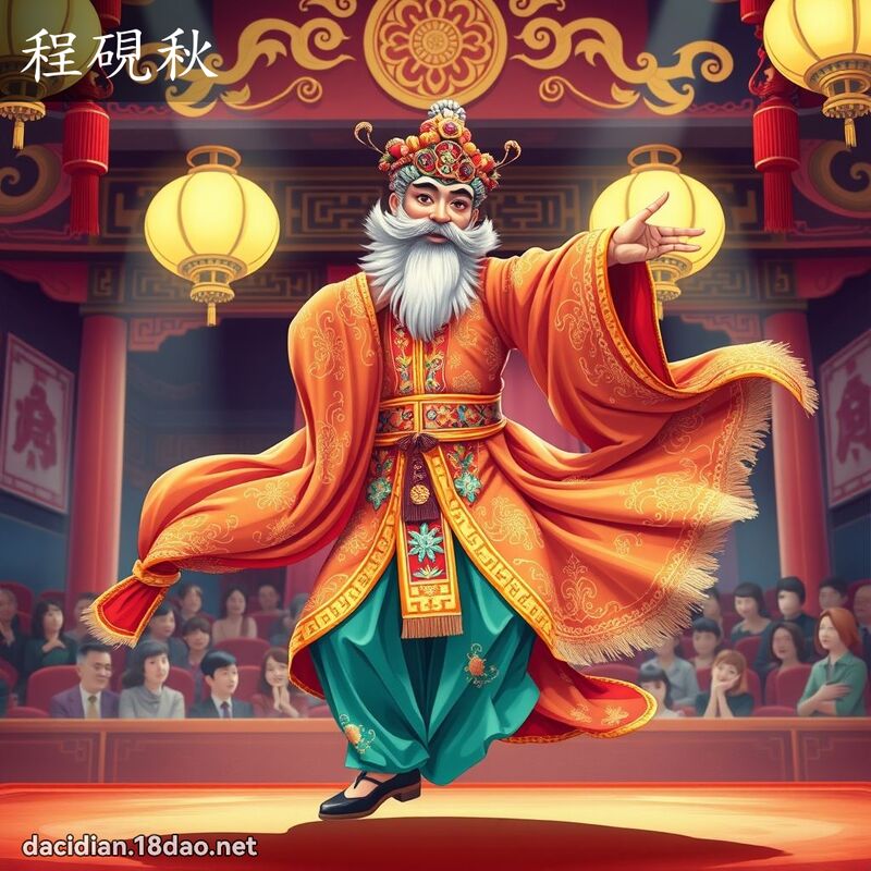 程砚秋 - 国语大辞典配图
