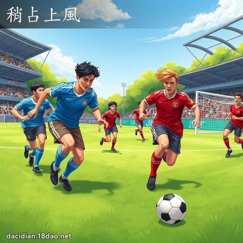 稍占上风 - 国语大辞典配图