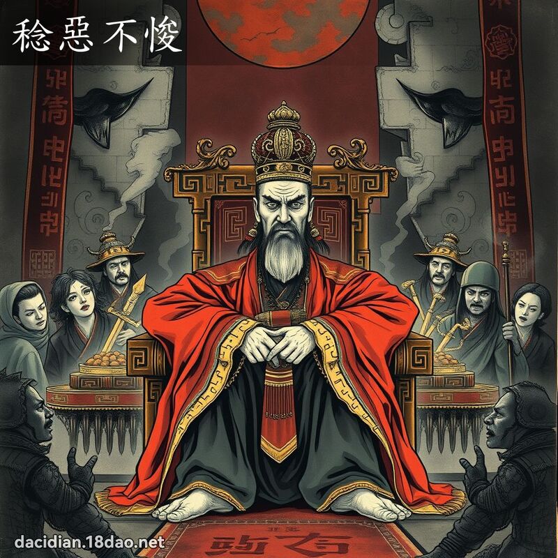 稔恶不悛 - 国语大辞典配图