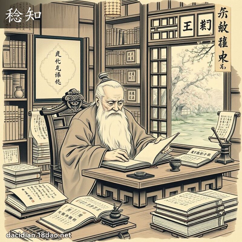 稔知 - 国语大辞典配图