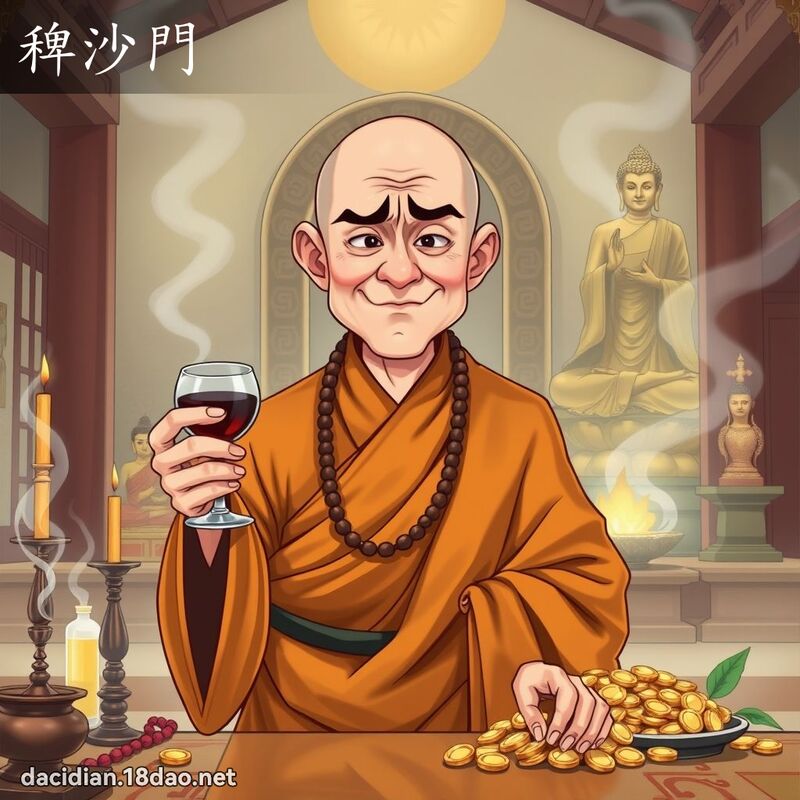 稗沙门 - 国语大辞典配图
