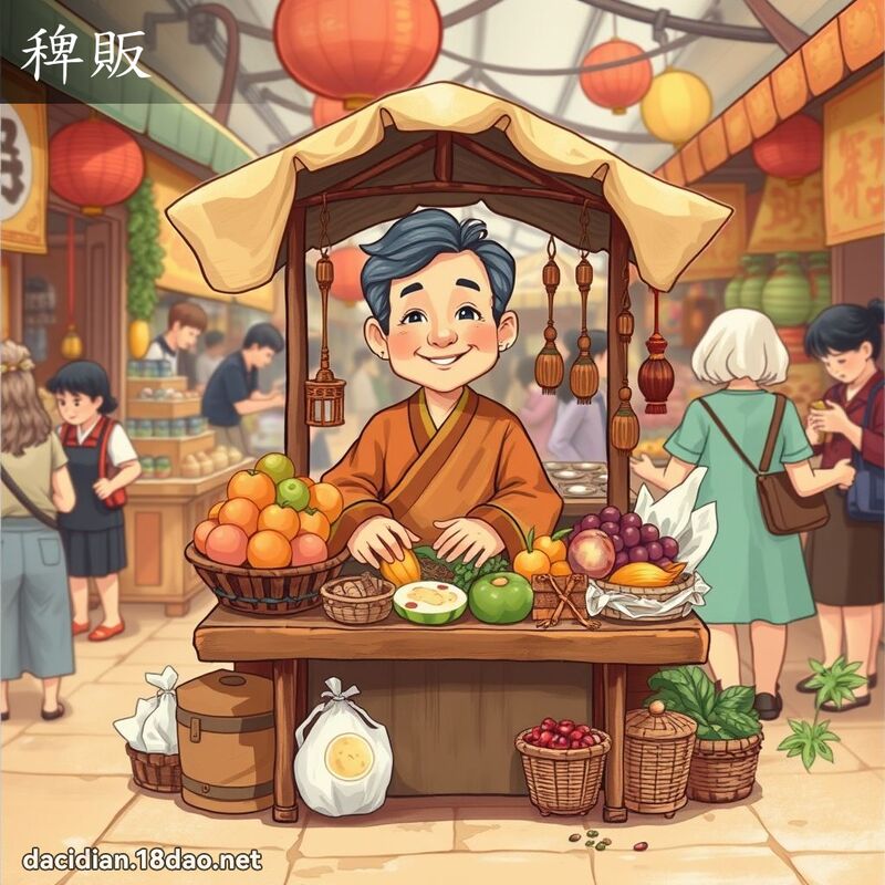 稗贩 - 国语大辞典配图