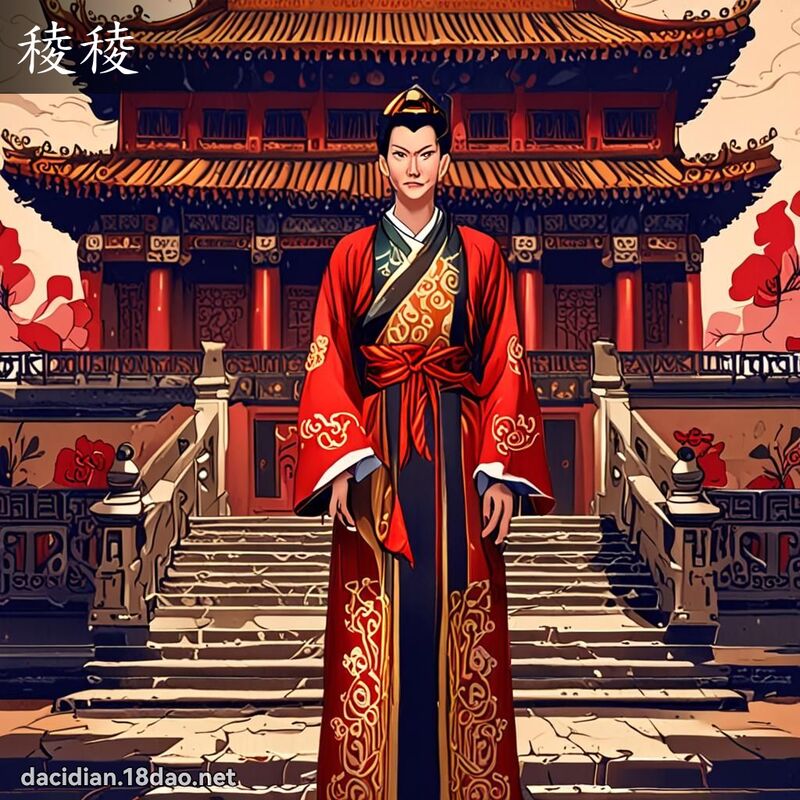 詞語: 稜稜 (多意詞)