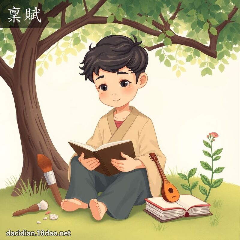 稟賦 - 國語大辭典配圖
