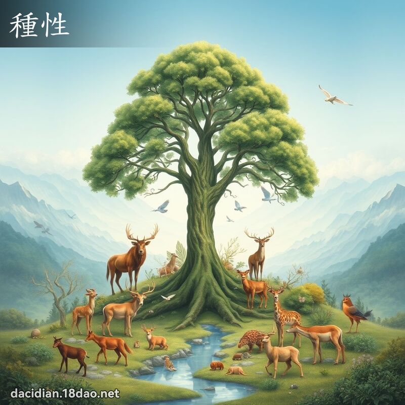 种性 - 国语大辞典配图