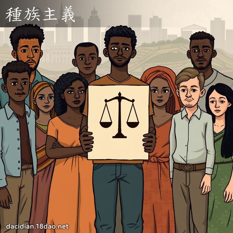 种族主义 - 国语大辞典配图