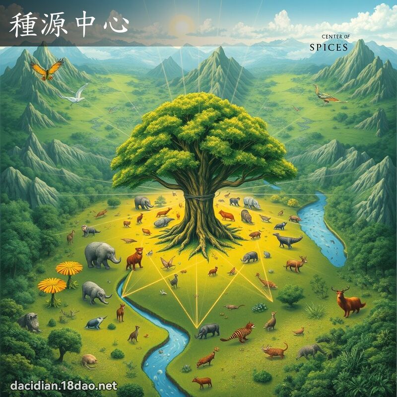 种源中心 - 国语大辞典配图