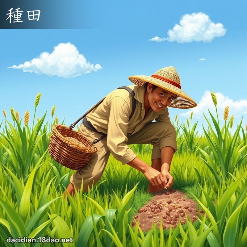 種田 - 國語大辭典配圖