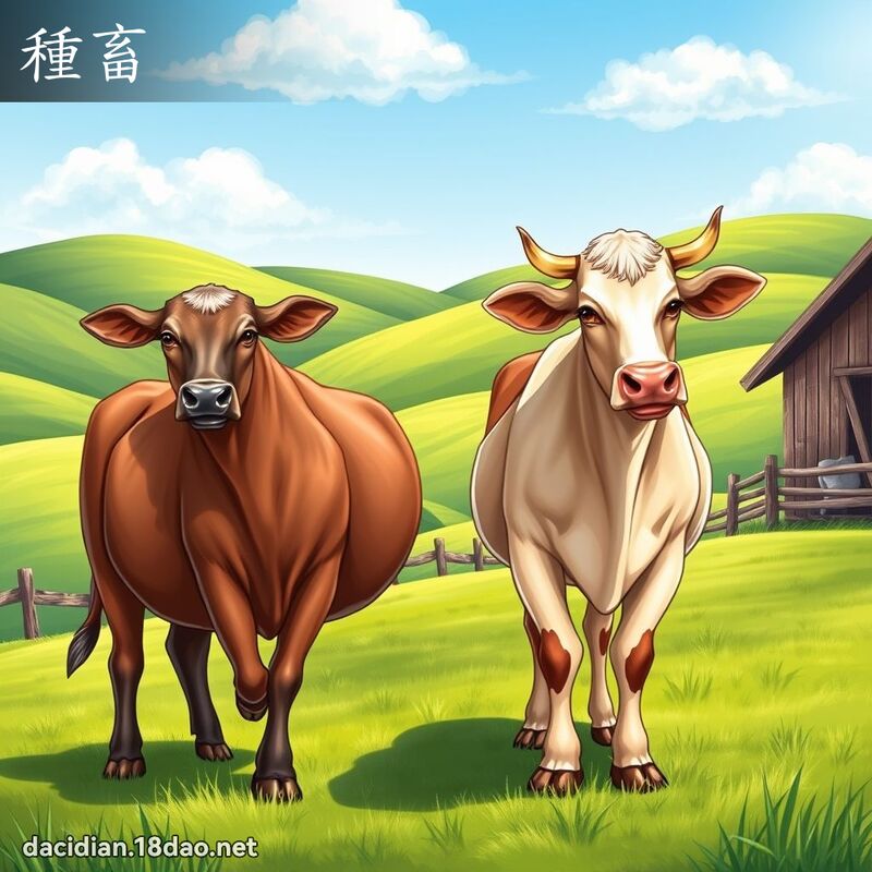 種畜 - 國語大辭典配圖