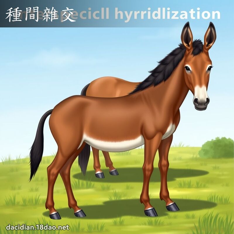 种间杂交 - 国语大辞典配图