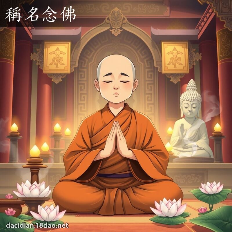 称名念佛 - 国语大辞典配图