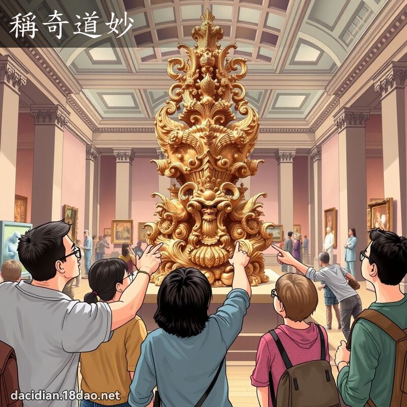 稱奇道妙 - 國語大辭典配圖