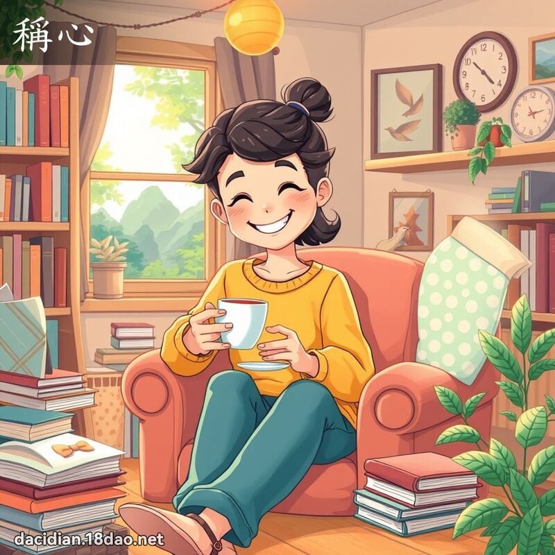 称心 - 国语大辞典配图