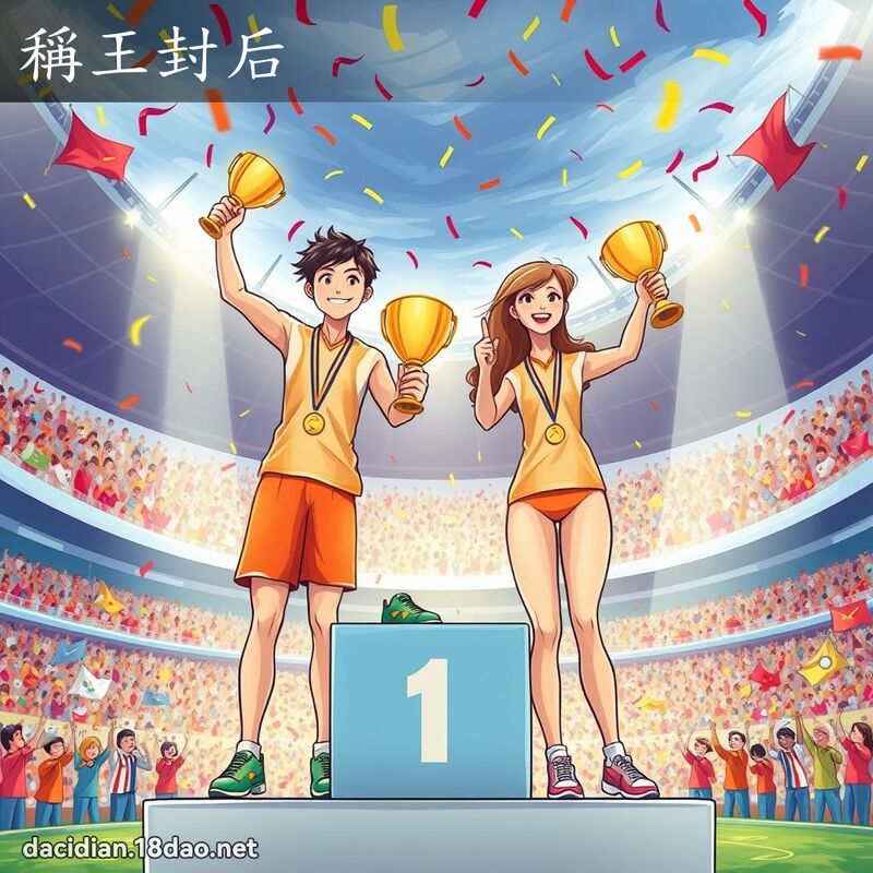 稱王封后 - 國語大辭典配圖