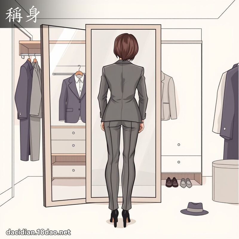 稱身 - 國語大辭典配圖