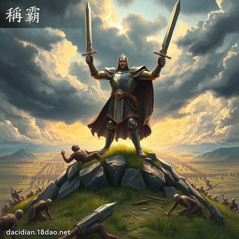 称霸 - 国语大辞典配图