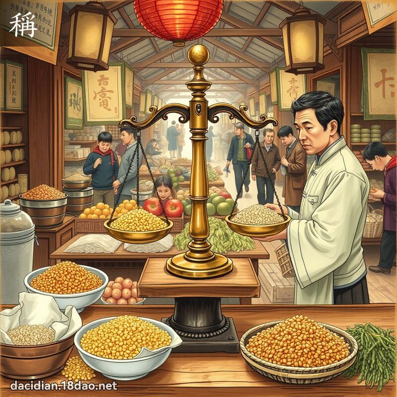 漢字: 稱 (多音字)