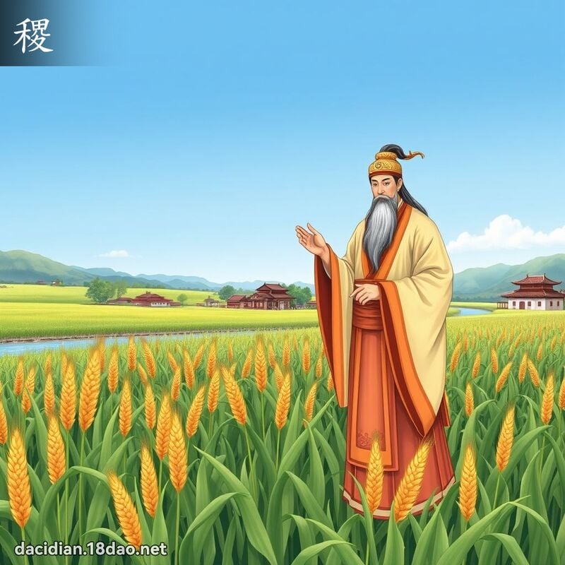 稷 - 國語大辭典配圖