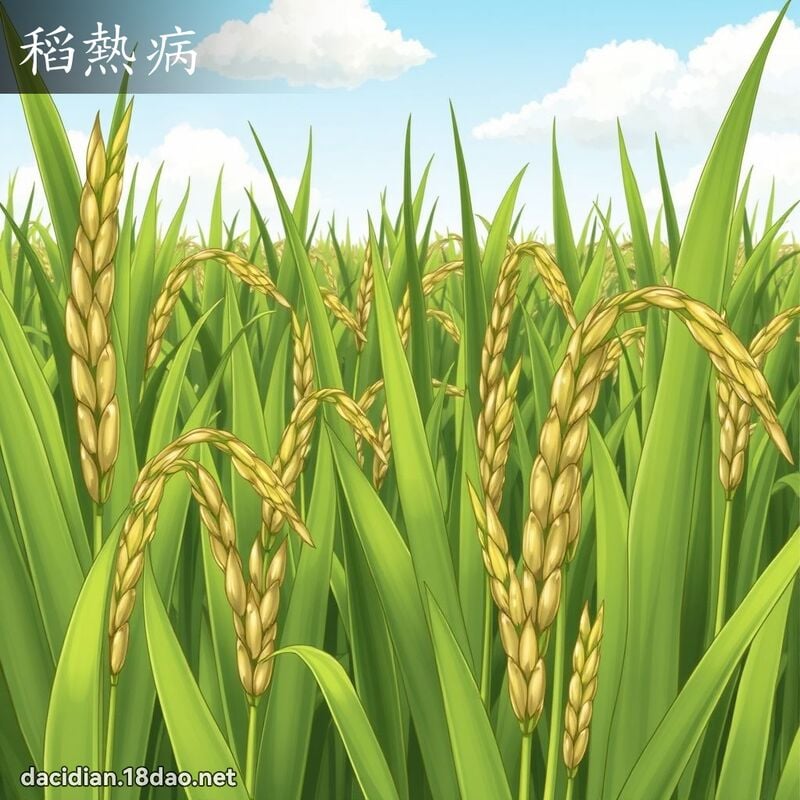 稻熱病 - 國語大辭典配圖