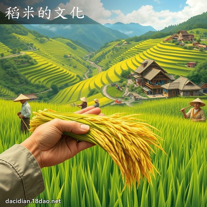 稻米的文化 - 国语大辞典配图