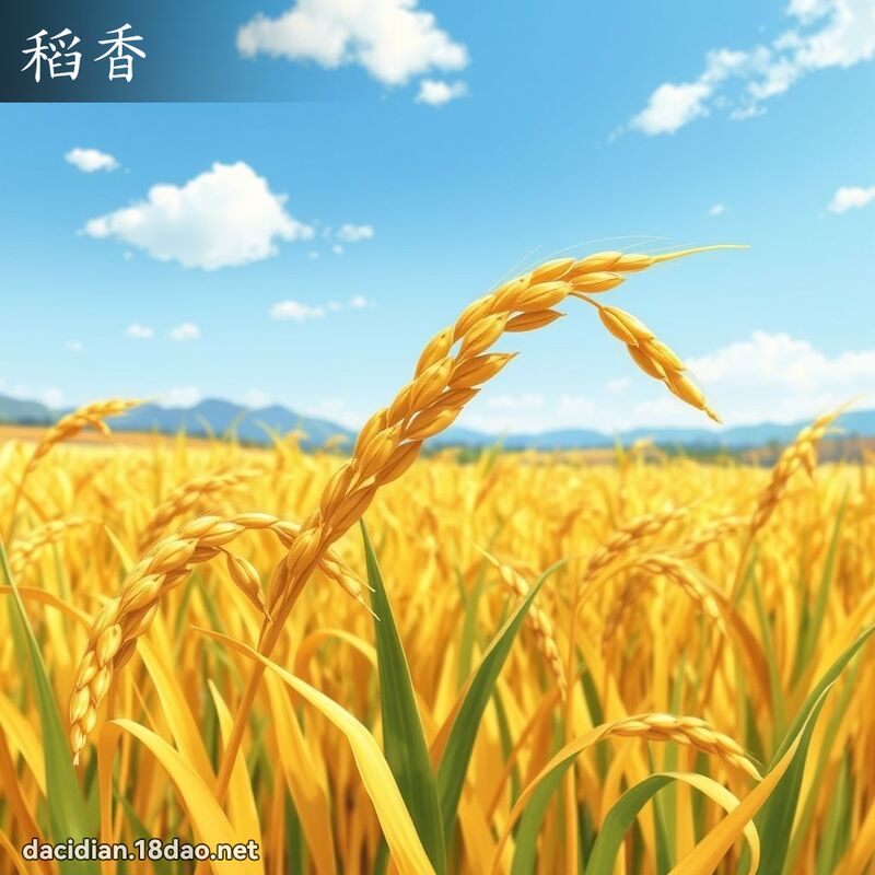 稻香 - 國語大辭典配圖