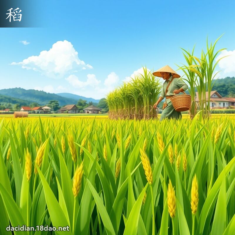 稻 - 國語大辭典配圖
