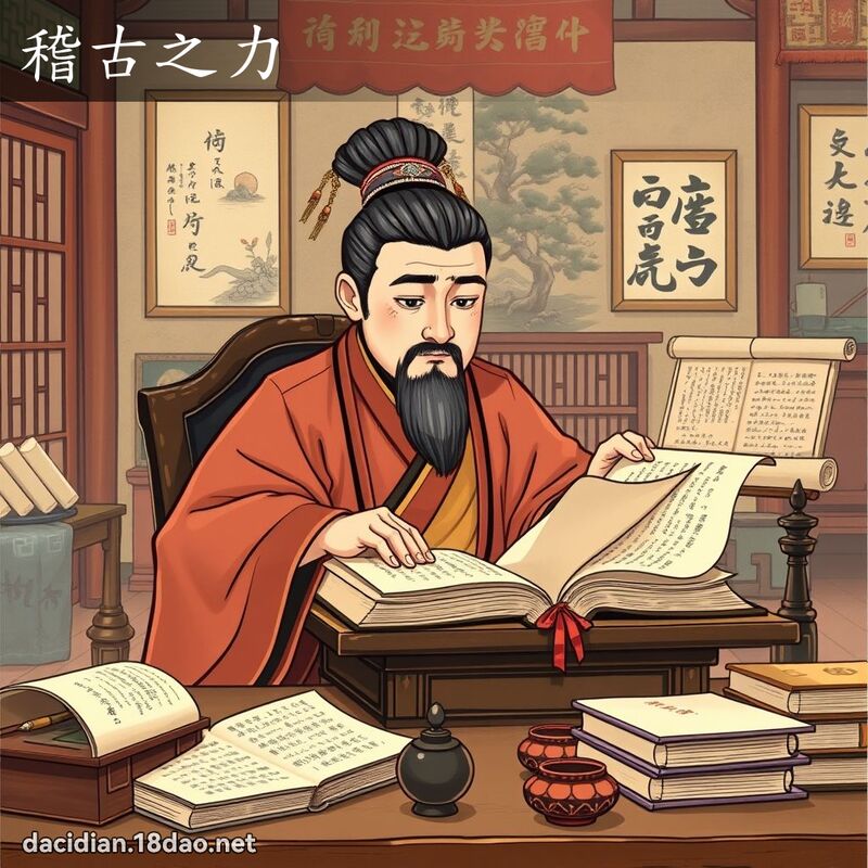 稽古之力 - 国语大辞典配图