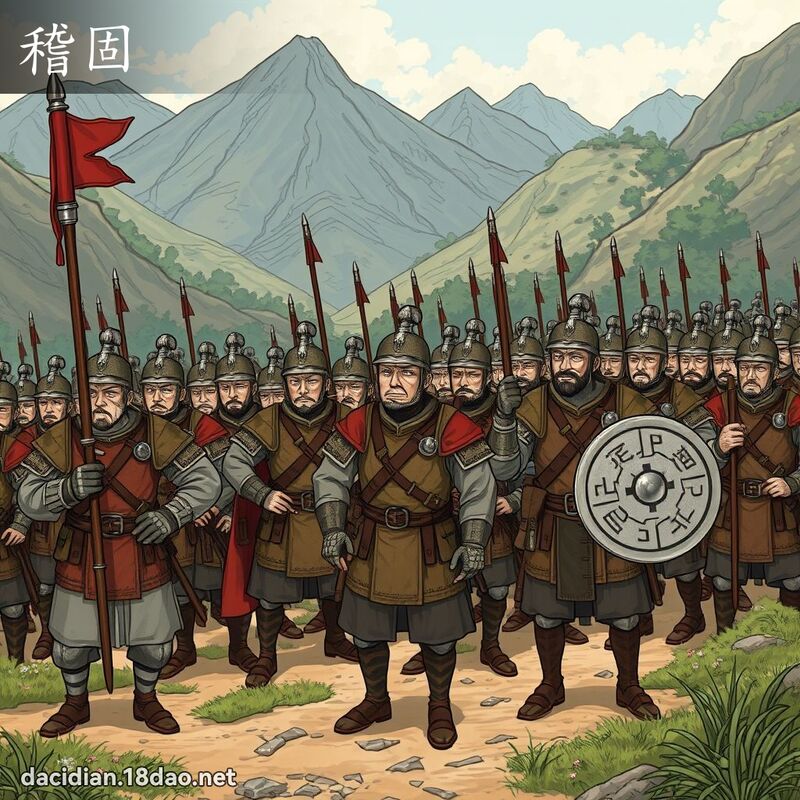 稽固 - 国语大辞典配图