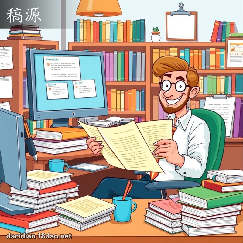 稿源 - 國語大辭典配圖