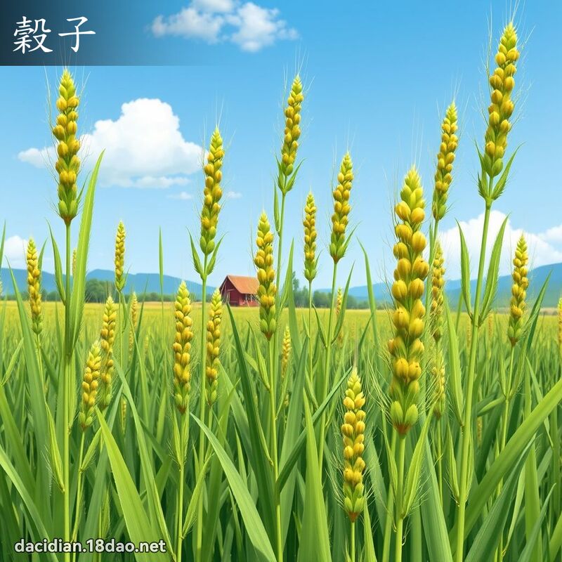 穀子 - 國語大辭典配圖