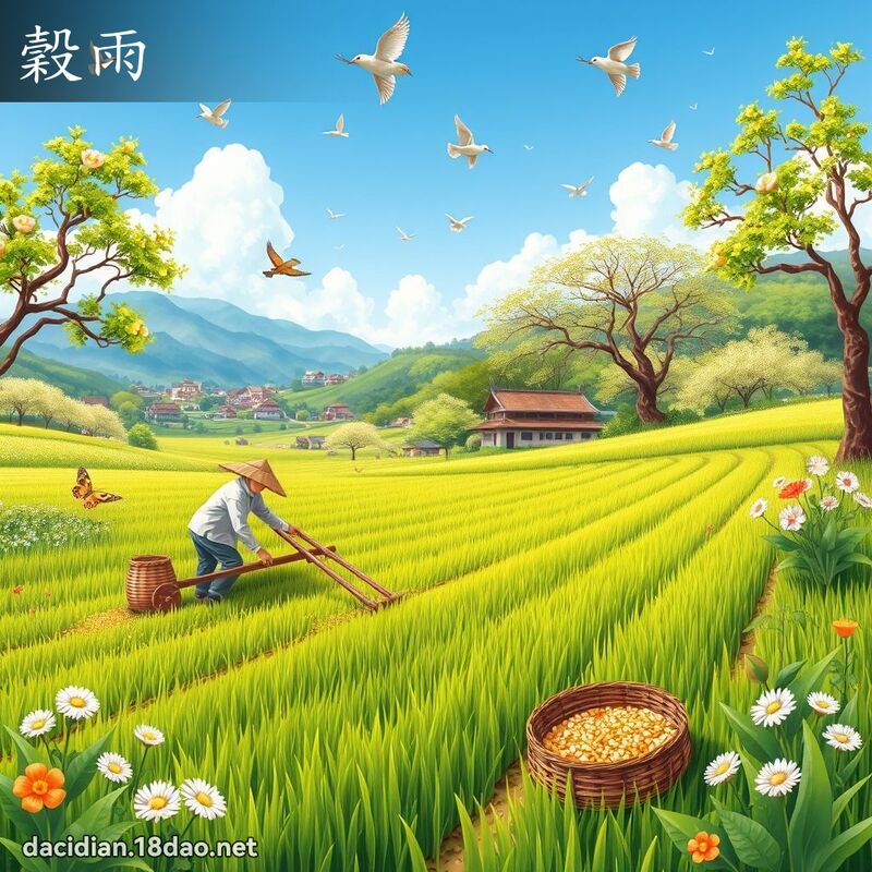 穀雨 - 國語大辭典配圖